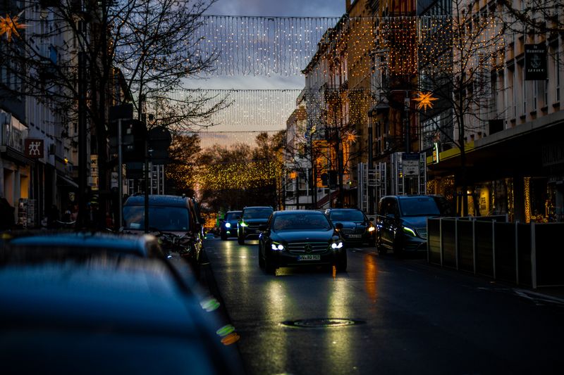 Löhrstrasse im Dezember